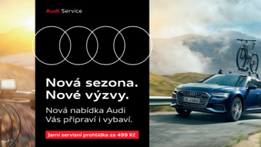 Nová sezona. Nové výzvy. Nová nabídka Audi Vás připraví i vybaví.